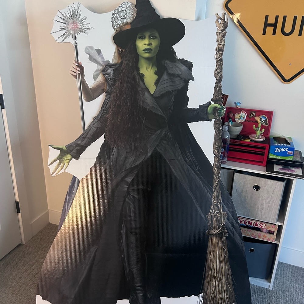 elphiba life size cardboard cutout wicked